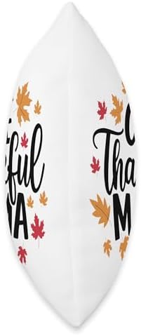 One Thankful Mama, Thankful For You, Happy Thanksgiving Throw Pillow - Image 2