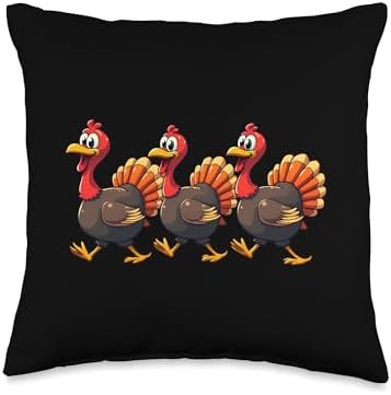 Baby Turkey Thanksgiving Turkey Thanksgiving Turkey Baby Throw Pillow by Unknown