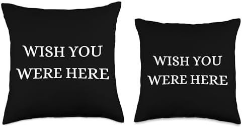 Wish You Were Here - Christmas, Thanksgiving, Holiday Season Throw Pillow - Image 3