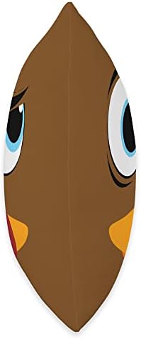 Turkey Face Thanksgiving Costume Silly Family Pilgrim Throw Pillow - Image 2