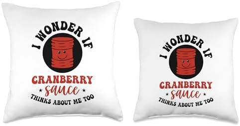 Canned Cranberry Sauce Cranberry Jelly Throw Pillow - Image 3