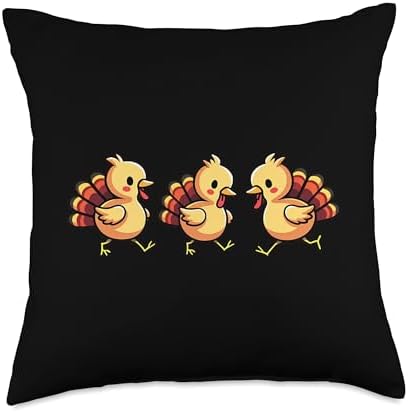 Baby Turkey Thanksgiving Turkey Thanksgiving Turkey Baby Throw Pillow by Unknown