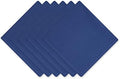DII Solid Napkin Set Collection, 20x20, Navy, 6 Piece by DII