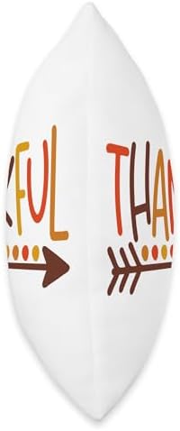 Thankful Thanksgiving Cute Gift Fall Autumn Nice Thankful Throw Pillow, 18x18, Multicolor - Image 2
