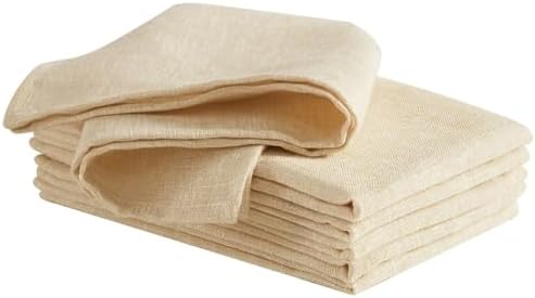 Laura Ashley Harper Set of 6 Napkins, 18" x 18", Yellow by LauraAshley