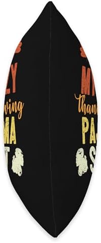 Thankful Turkey Men Kids Women Thanksgiving Outfit This Is My Lazy Thanksgiving Pajama Funny Turkey Day Autumn Throw Pillow, 18x18, Multicolor - Image 2