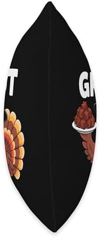 Thanksgiving Turkey Eat Griot Throw Pillow - Image 2