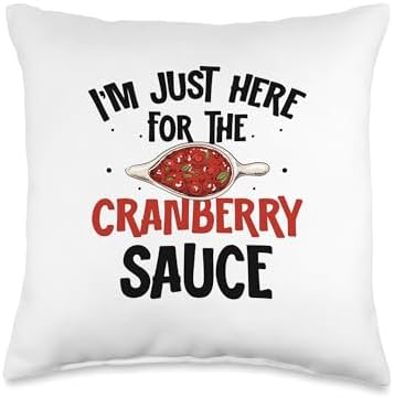 Canned Cranberry Sauce Cranberry Jelly Throw Pillow by Unknown