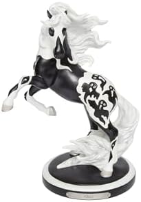 Enesco Ghost Horse Collectible – Trail of Painted Ponies Halloween Figurine by Crystal Snow, Hand-Painted Resin Statue, 10.3 Inches with Gift Box and Artistic Story Card