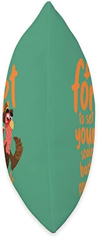 Thanksgiving -Don't forget to set your scales back 10 pounds Throw Pillow - Image 2