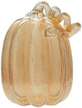 Boston International Handblown Art Glass Pumpkin Thanksgiving Halloween Decorations for Home, Large, Apple Cider by BostonInternational