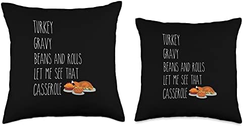 Rae Inspired Dunn Thanksgiving Grateful Funny Turkey Fall Throw Pillow - Image 3