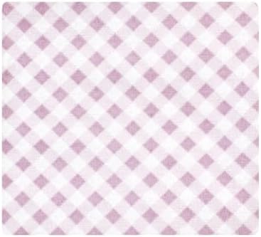 Hudson Baby Unisex Baby Cotton Poly Flannel Receiving Blankets, Purple Dainty Floral, One Size - Image 6