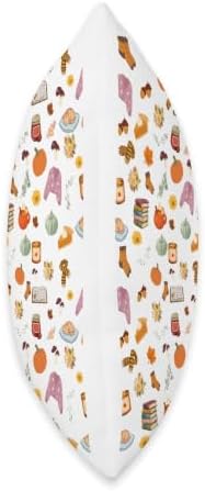 Fall Season Autumn Floral Cute Thanksgiving Throw Pillow - Image 2