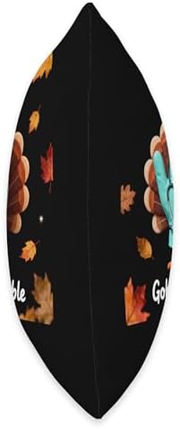 Nurses ER ICU RN Fall Autumn Thanksgiving Turkey Gobble Throw Pillow - Image 2