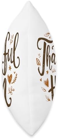 Thankful For Him, Blessed Cute Couples Thanksgiving Throw Pillow - Image 2