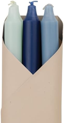 Northern Lights Candles - 12" 6pk Taper Combo - Ocean Waves - 72748 - Image 2