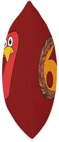 Funny Thanksgiving 67 Turkey Shirt Six Seven Birthday Gift Throw Pillow - Image 2