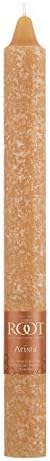 Root 12-Count Unscented Timberline Arista Candles, 9-Inch, Beeswax Color - Image 3