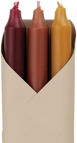 Northern Lights Candles - 12" 6pk Taper Combo - Autumn Harvest - 72744 - Image 2