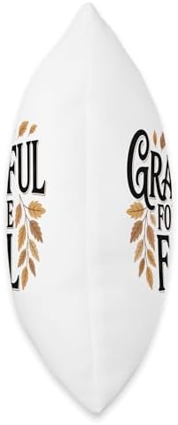 Grateful for The Fall Autumn Thanksgiving Throw Pillow - Image 2