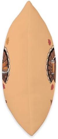 Werk That Wattle Coffee Bow Thanksgiving Turkey Pumpkin Pie Throw Pillow - Image 2