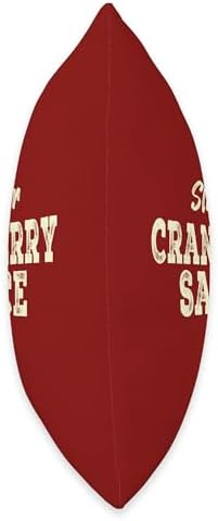 Team Cranberry Sauce Funny Thanksgiving Jellied Can Throw Pillow - Image 2