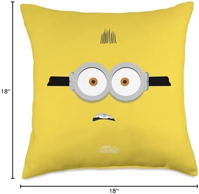 Minions Otto Big Face Halloween costume Throw Pillow