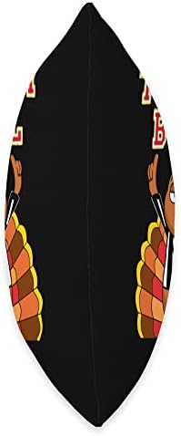 Football Turkey Bowl Annual Family Thanksgiving Game Referee Throw Pillow - Image 2