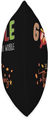 Thanksgiving Gobble Turkey Throw Pillow - Image 2