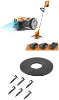 LawnMaster OcuMow™ Robot Lawn Mower with Cordless 24V MAX 10” Grass Trimmer Combo Kit + LawnMaster OcuMow™ Magnetic Strips – 523113