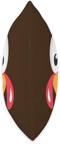 Big Turkey FACE Thanksgiving Day Meme Gobble Eyes Beak Throw Pillow - Image 2