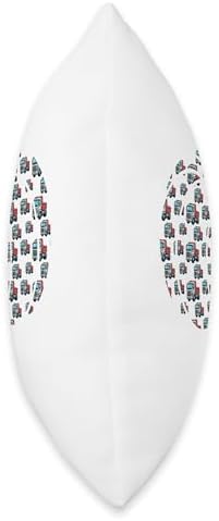 Trucks Costume Driver Halloween Thanksgiving Pumpkin Throw Pillow - Image 2