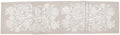 Boston International Cotton Table Runner Dining Room Tabletop Decorations for Home and Tablescapes, 72" x 13", Francis Cream by BostonInternational