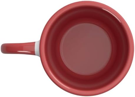 The Deviled Egg Tarot Card Ceramic Mug, Red/White, 15oz - Image 3