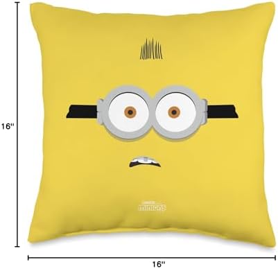 Minions Otto Big Face Halloween costume Throw Pillow