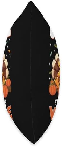Gobble Turkey Thanksgiving Matching Family Apparel Gobble Til You Wobble Family Thanksgiving Turkey Throw Pillow, 18x18, Multicolor - Image 2