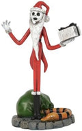 Department 56 Disney the Nightmare Before Christmas Village Accessories Jack Skellington Steals Christmas Figurine, 3.9 Inch, Multicolor (6003316)