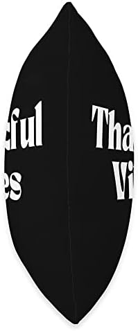 Thankful Vibes Thanksgiving Autumn Fall Greatful Retro Throw Pillow - Image 2