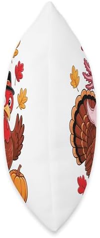 Thanksgiving Turkey Axolotl Pilgrim Hat Axolotls Throw Pillow - Image 2