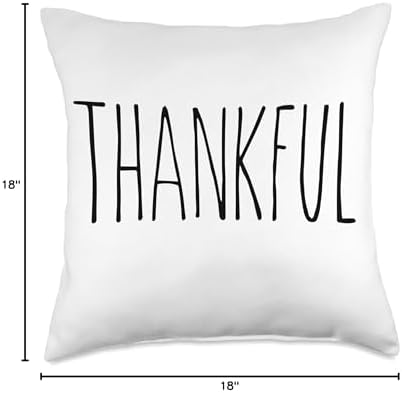 Rae inspired Dunn thankful blessed thanksgiving grateful Throw Pillow - Image 4