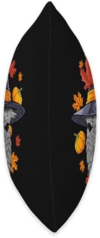 Thanksgiving Llama Pilgrim Costume Fall Autumn Throw Pillow - Image 2
