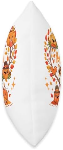 Mom Thanksgiving Corgi Pupmkins Fall Tree Cute Heart Throw Pillow - Image 2
