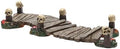 Department 56 Village Collection Accessories Halloween Haunted Boardwalk Landscape Lit Figurine, 6.2 Inch, Multicolor