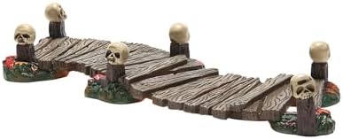 Department 56 Village Collection Accessories Halloween Haunted Boardwalk Landscape Lit Figurine, 6.2 Inch, Multicolor