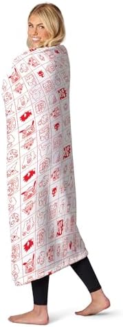 Northwest Hello Kitty Silk Touch Throw Blanket, 50" x 60", Hello Friends