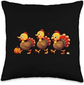 Baby Turkey Thanksgiving Turkey Thanksgiving Turkey Baby Throw Pillow by Unknown