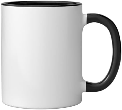 Bad Day To Be A Deviled Egg Funny Thanksgiving Egg Humor Ceramic Mug, Black/White - Image 2