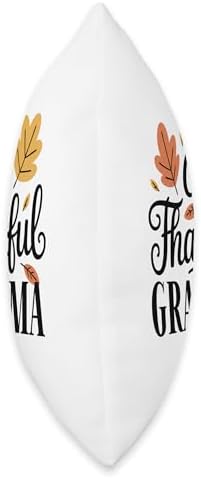 One Thankful GRANDMA Thanksgiving Graphic Throw Pillow - Image 2