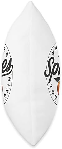 Whatever spices your pumpkin Thanksgiving Christmas Day Throw Pillow - Image 2